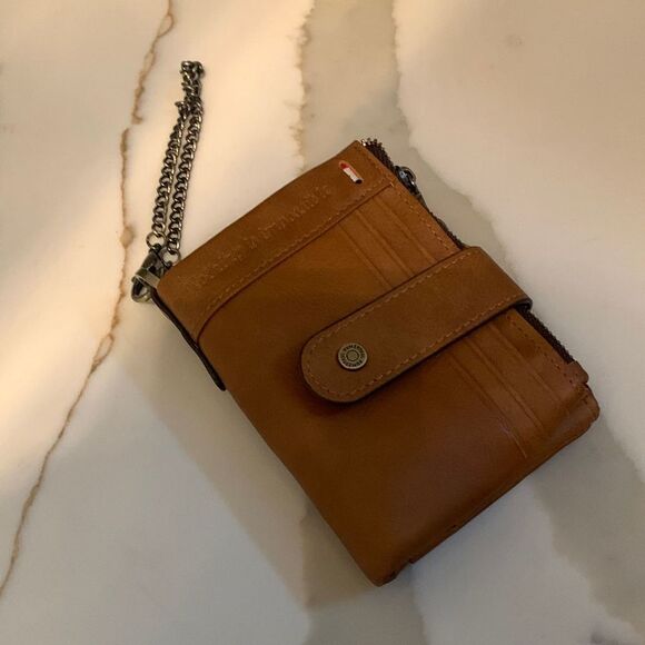 Mens Leather Billfold   - Picture 5 of 7